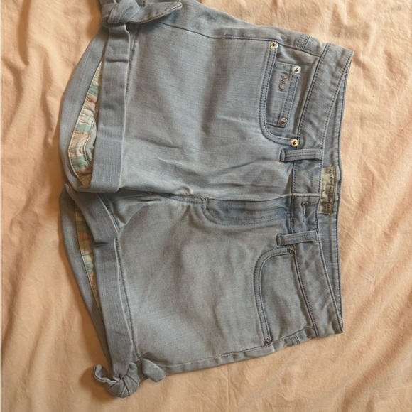 Marc Jacobs Light Blue Denim Jean Shorts Classic Style - Picture 4 of 5